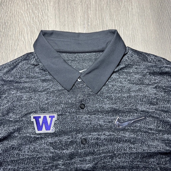 Nike Men's Gray Polo Shirt - Picture 3 of 7